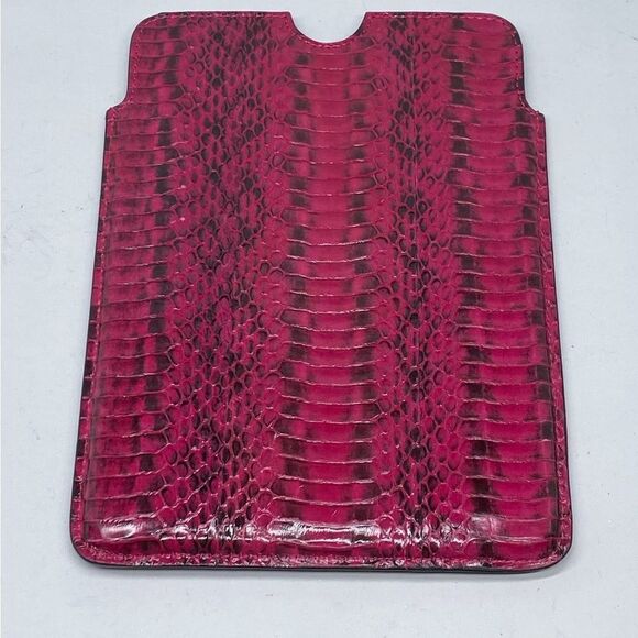 Valentino Garavani Snake Embossed Leather iPad Mini Case - Picture 3 of 7